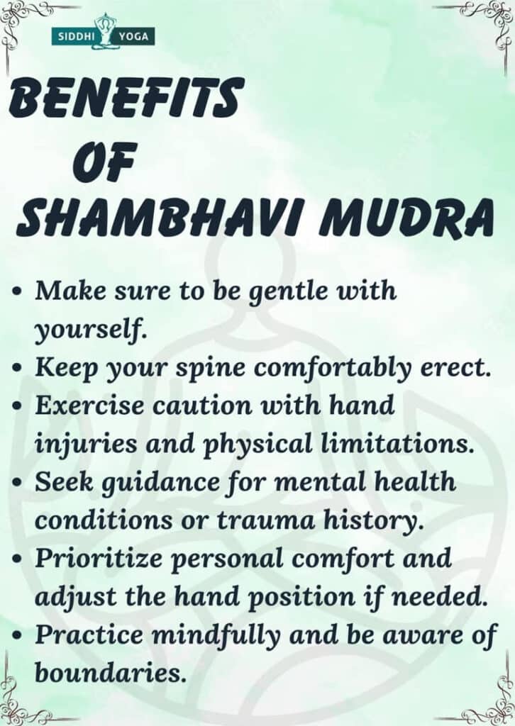Los sorprendentes beneficios de practicar el shambhavi mudra - Tu Enfoque Mental
