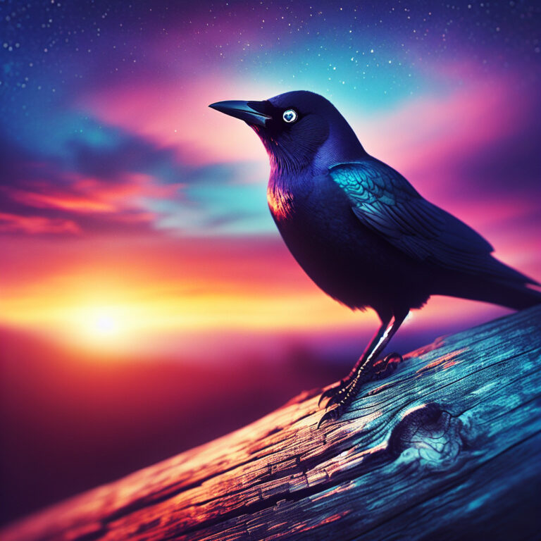Pájaro negro